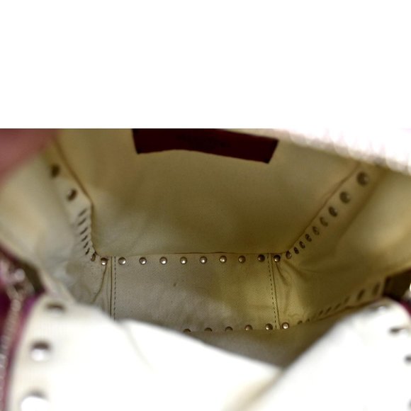 VALENTINO  Garavani Rockstud Leather Backpack Pink main image 8